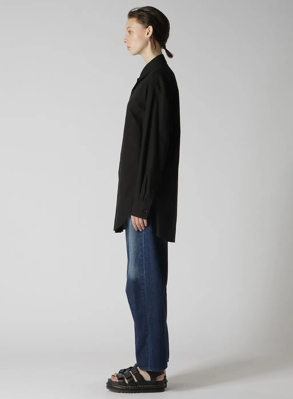 Untwisting Lawn Work Shirt
