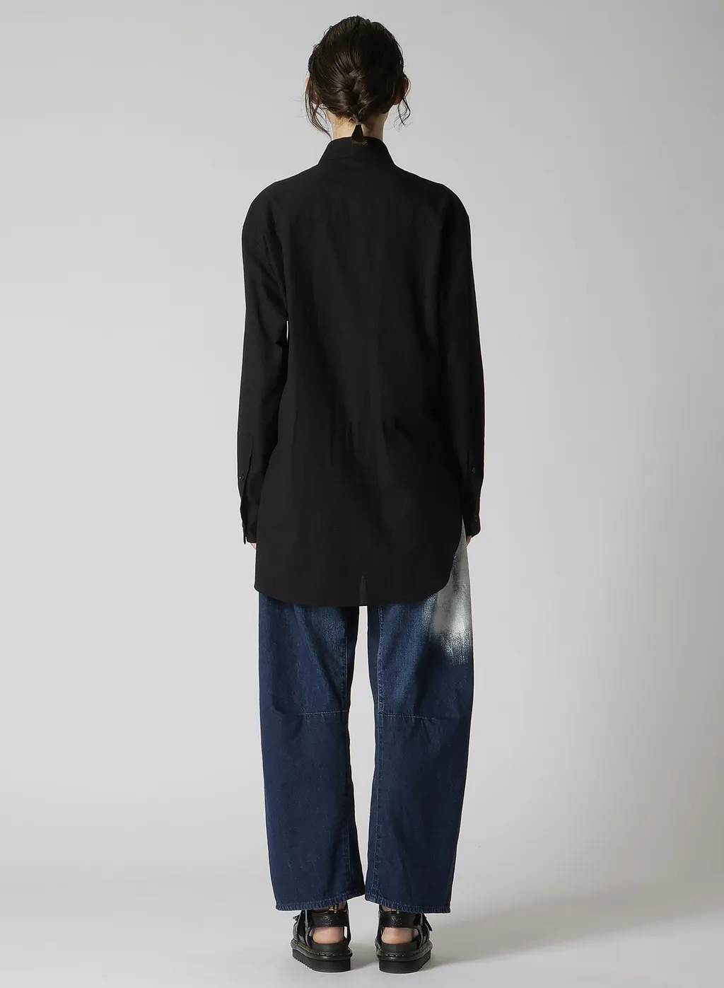 Untwisting Lawn Work Shirt