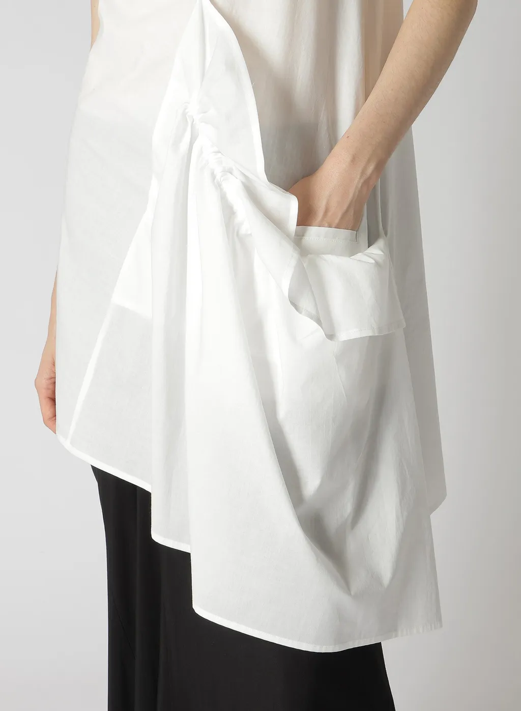 Cotton Lawn Gathered Blouse
