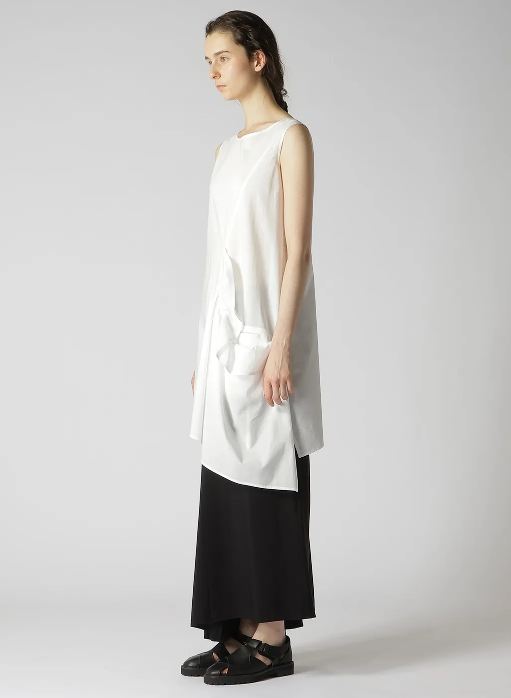 Cotton Lawn Gathered Blouse