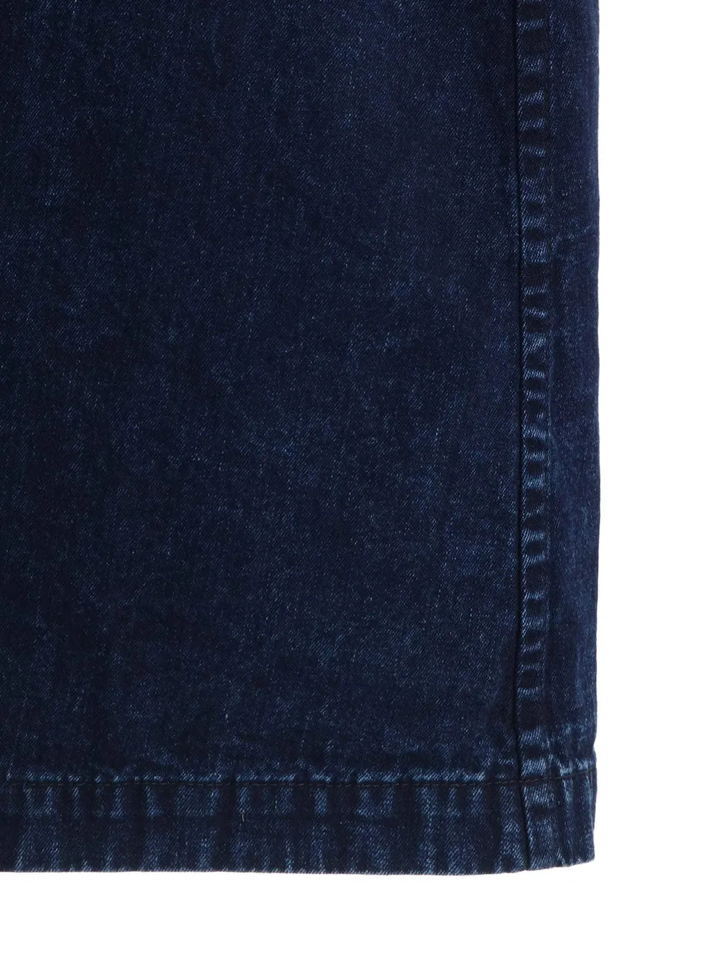 6Oz Bleached Denim Hoodie Coat
