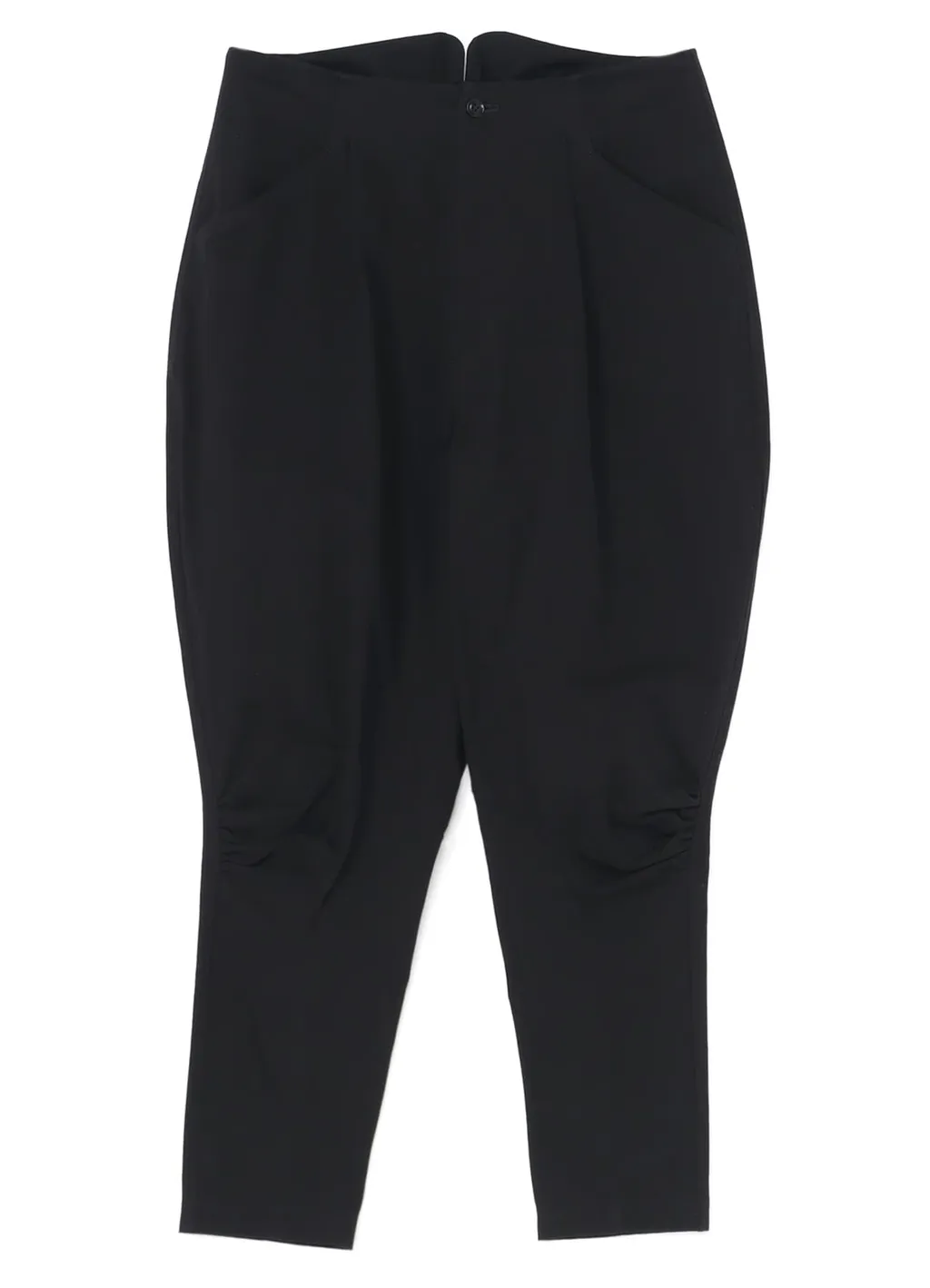 Uneven Yarn Soft Twill Jodhpurs Pants