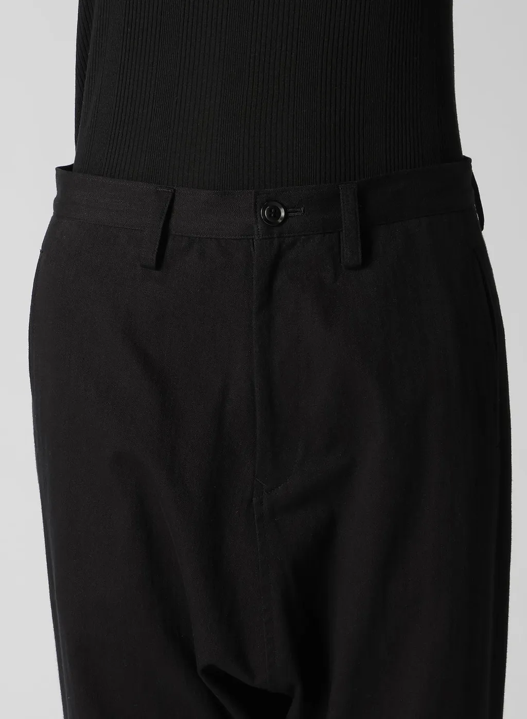 Uneven Yarn Soft Twill Sarrouel