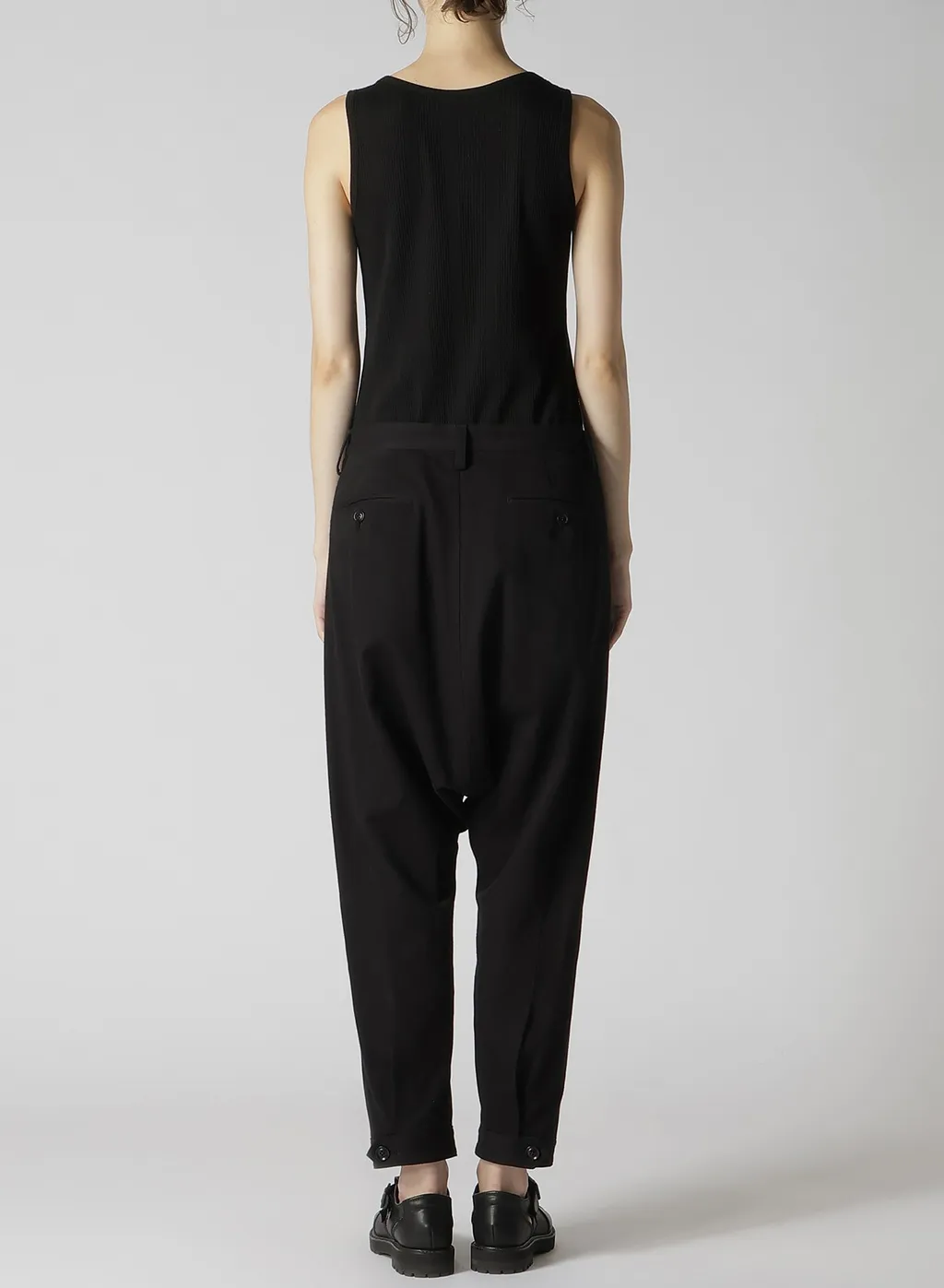Uneven Yarn Soft Twill Sarrouel