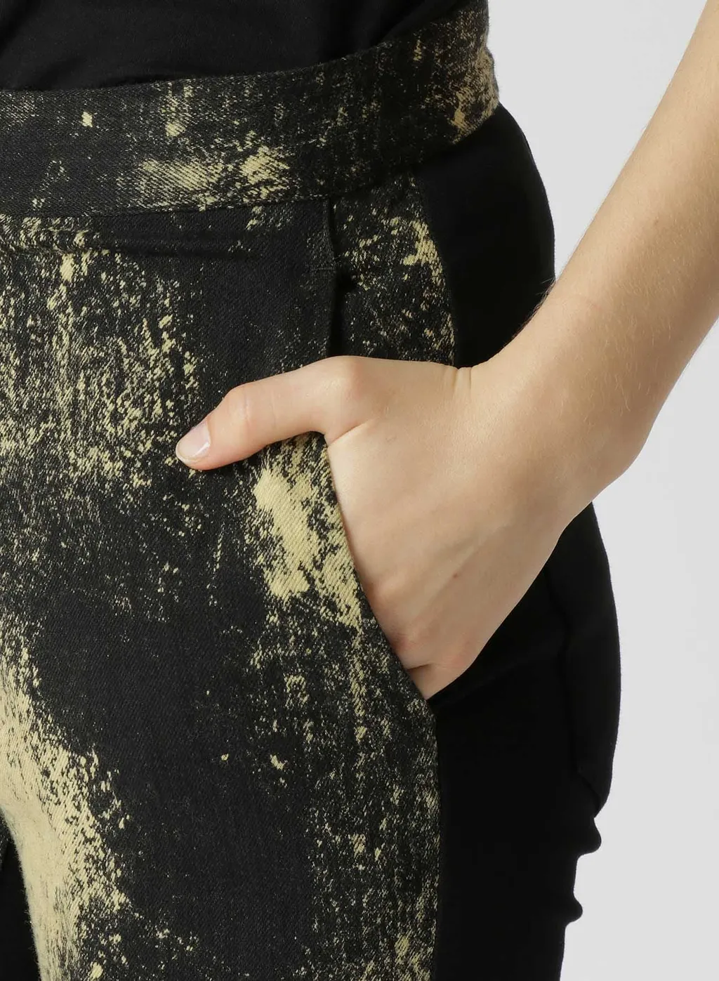 Colored Discharge Leggings Pants