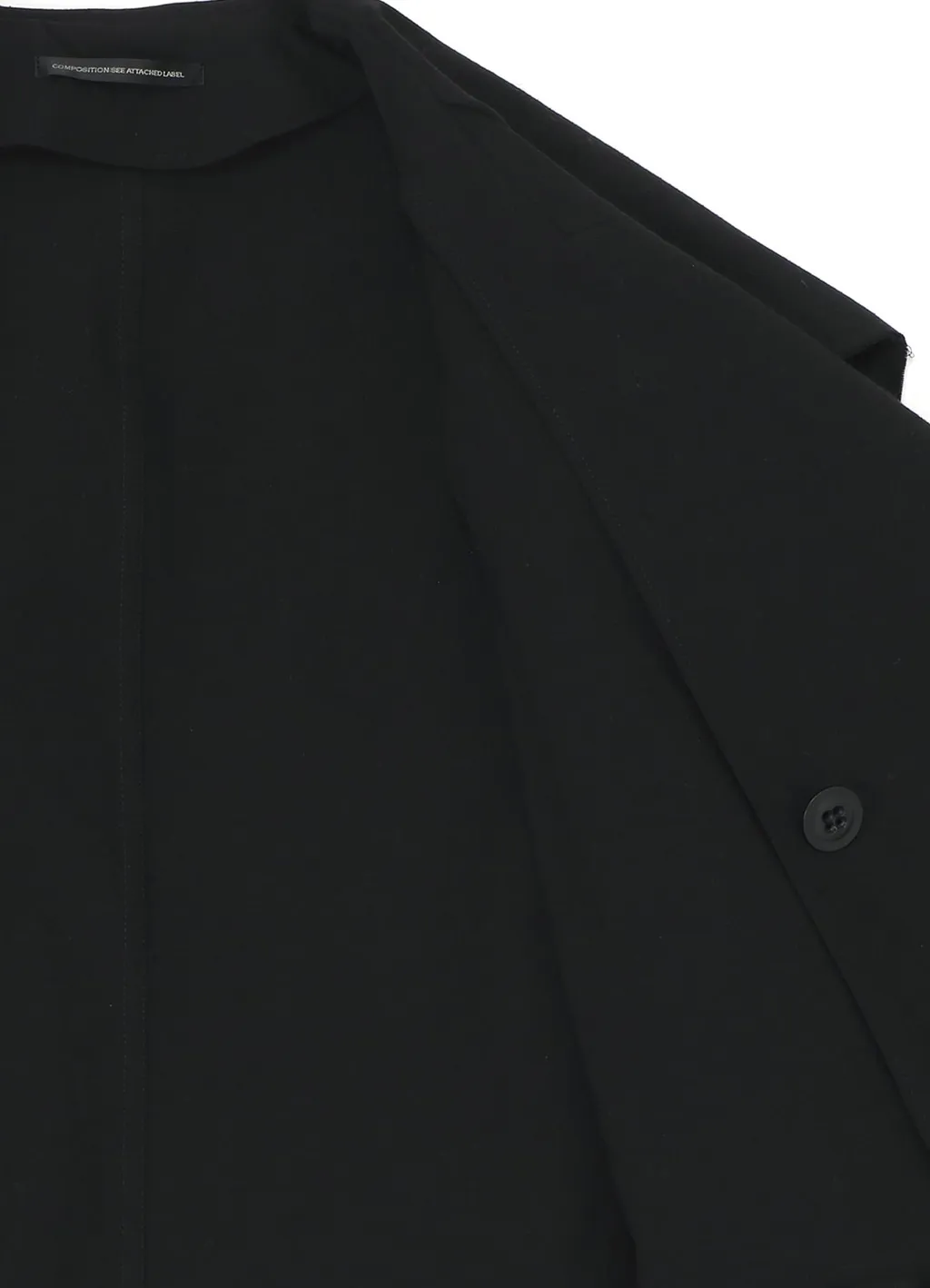 Cotton Flax Poplin Sailor Collar Jacket