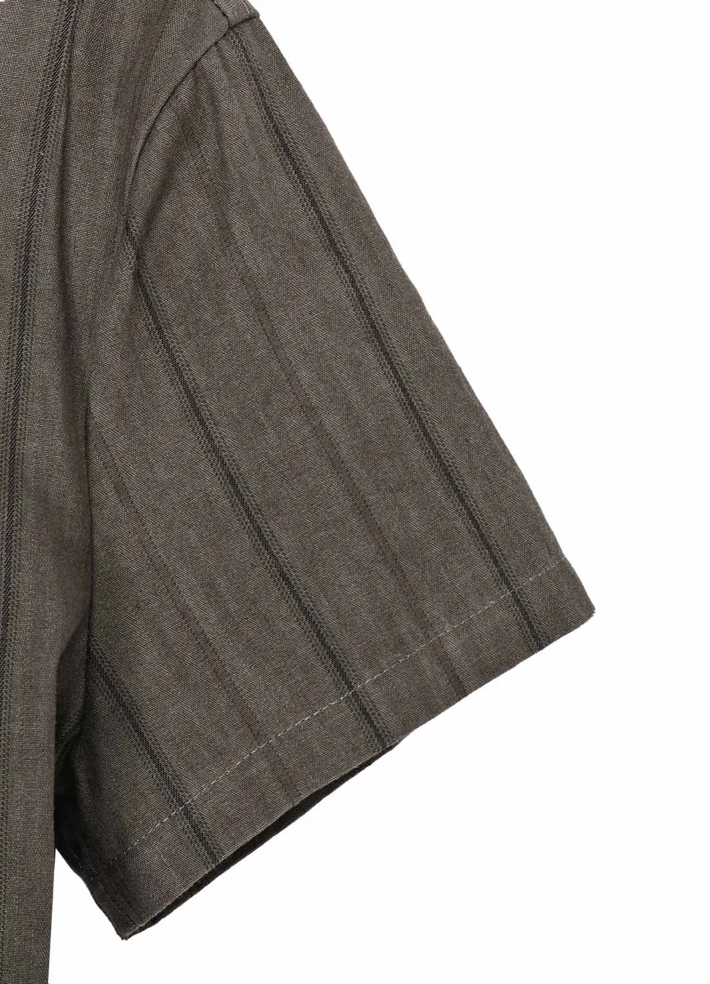 Cotton Stripe Ink Dyed Back Tie Dress