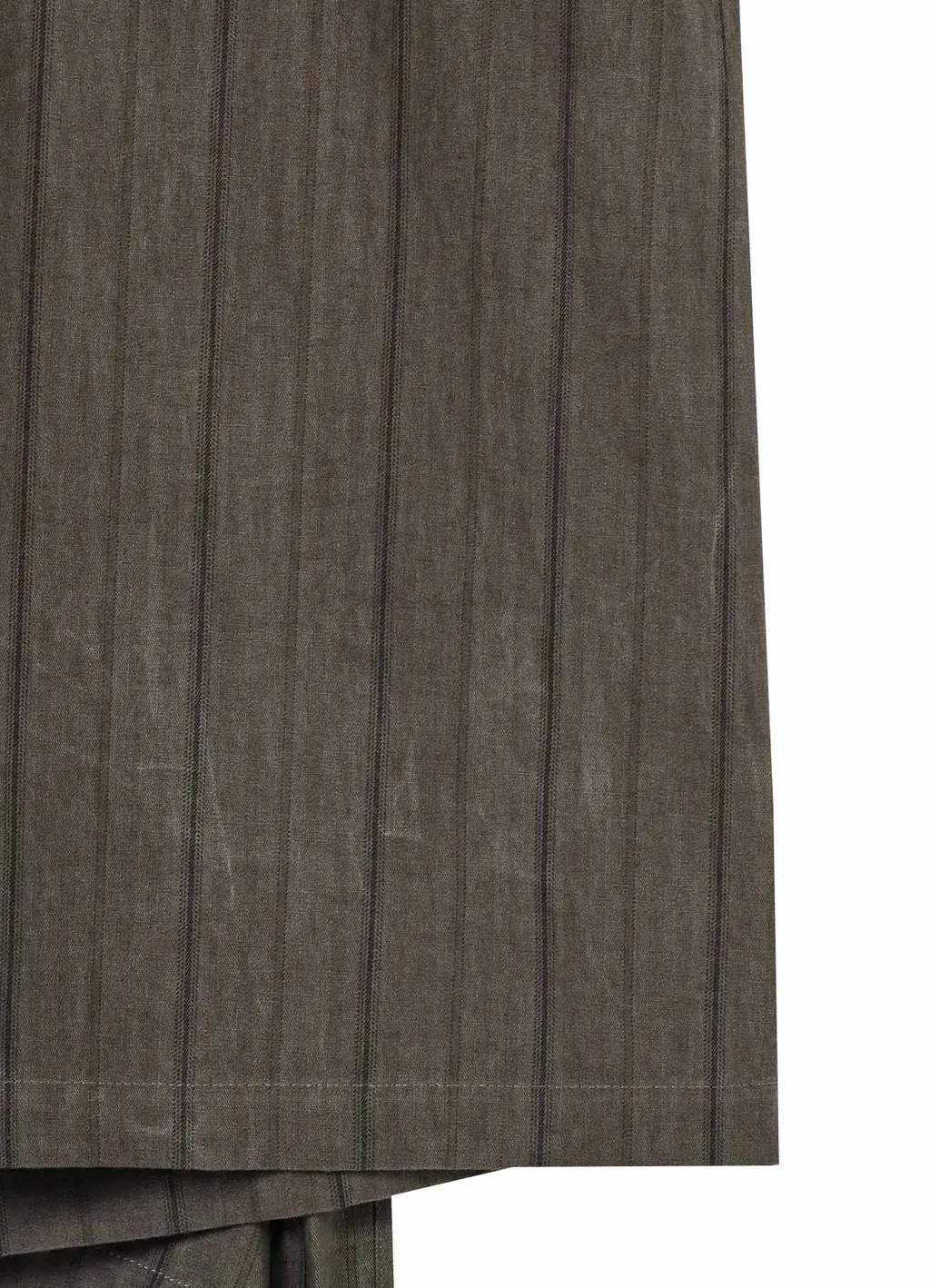 Cotton Stripe Ink Dyed Back Tie Dress