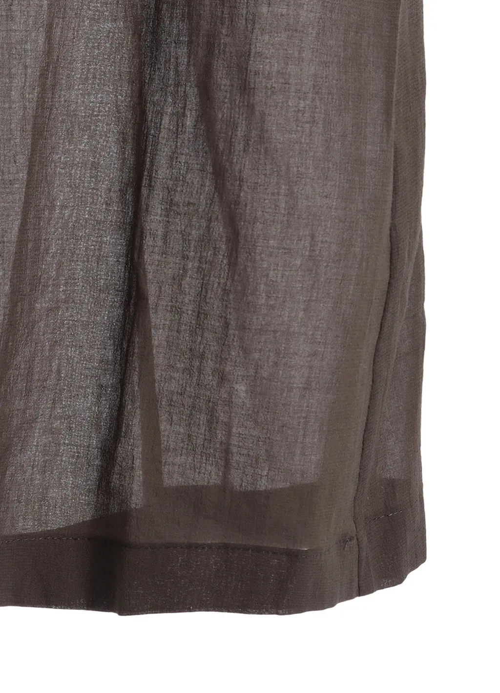 Cotton Chiffon Hoodie Coat