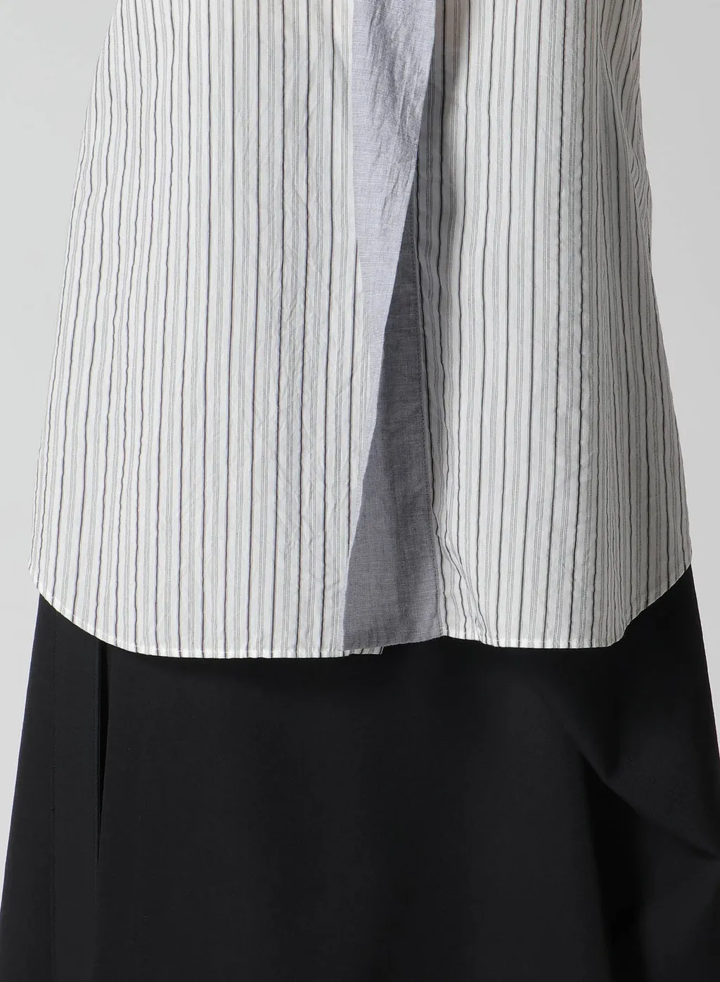 C/Cu Hard Twisted Dobby Stripe Tie Style Shirt