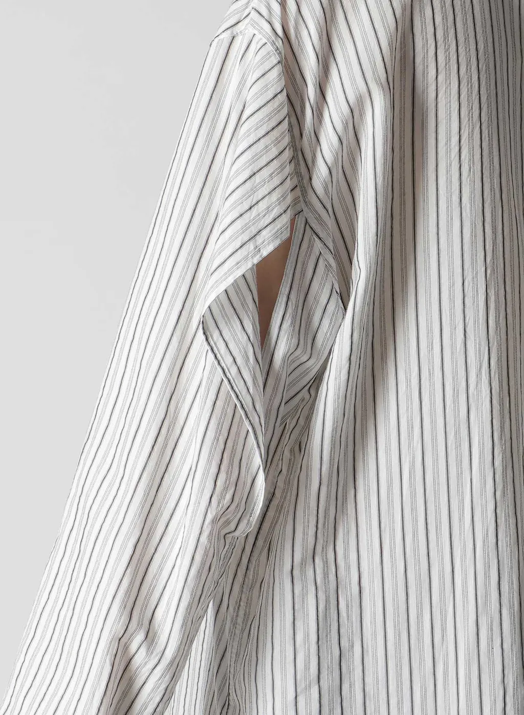 C/Cu Hard Twisted Dobby Stripe Tie Style Shirt