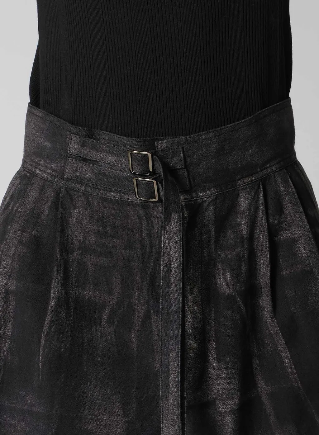 Melange Dungaree Gurka Shorts