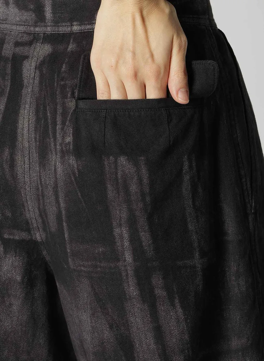 Melange Dungaree Gurka Shorts
