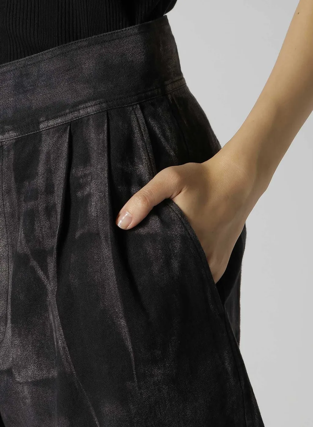 Melange Dungaree Gurka Shorts