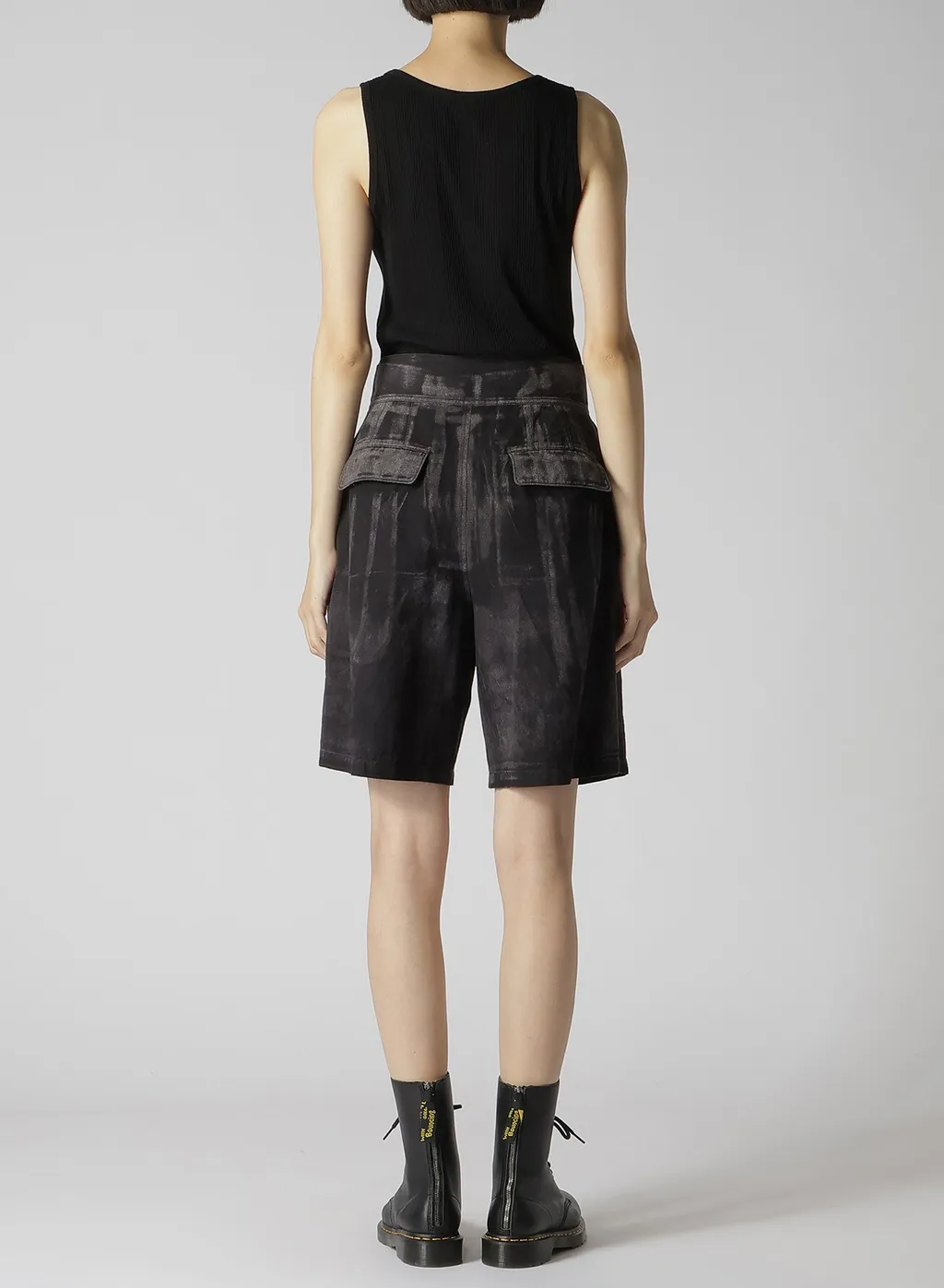 Melange Dungaree Gurka Shorts