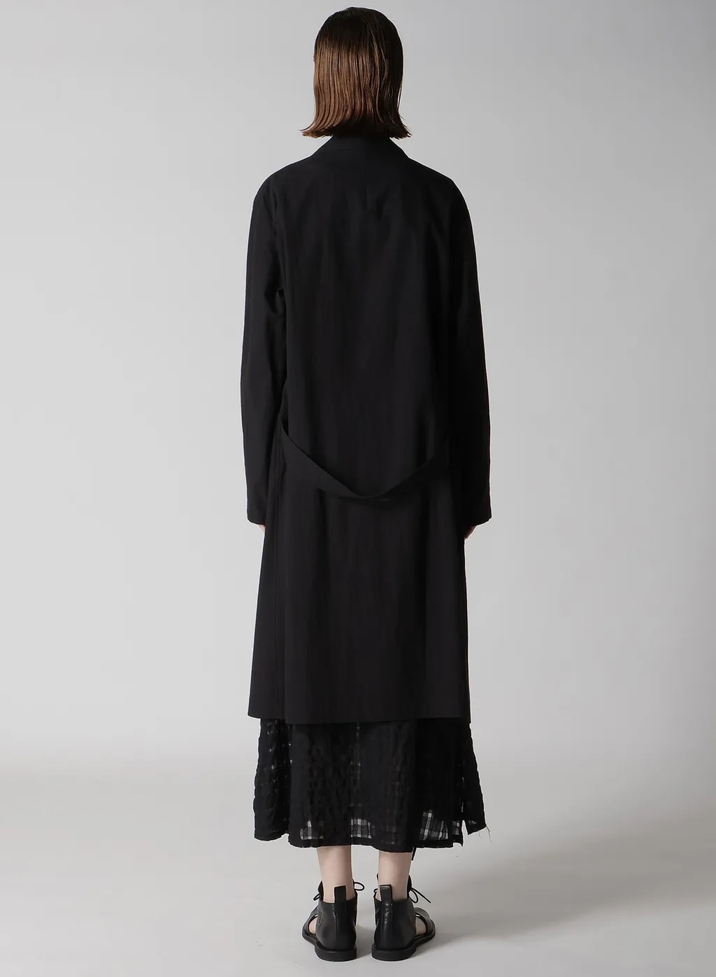 Cotton Linen Dump 4 Button Work Jacket