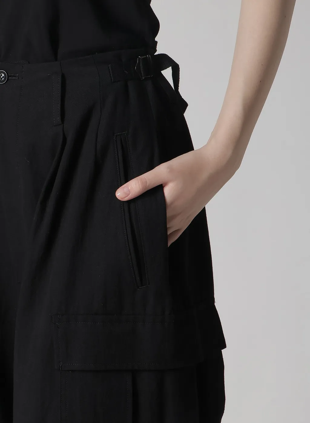 Cotton Twill Cargo Pants