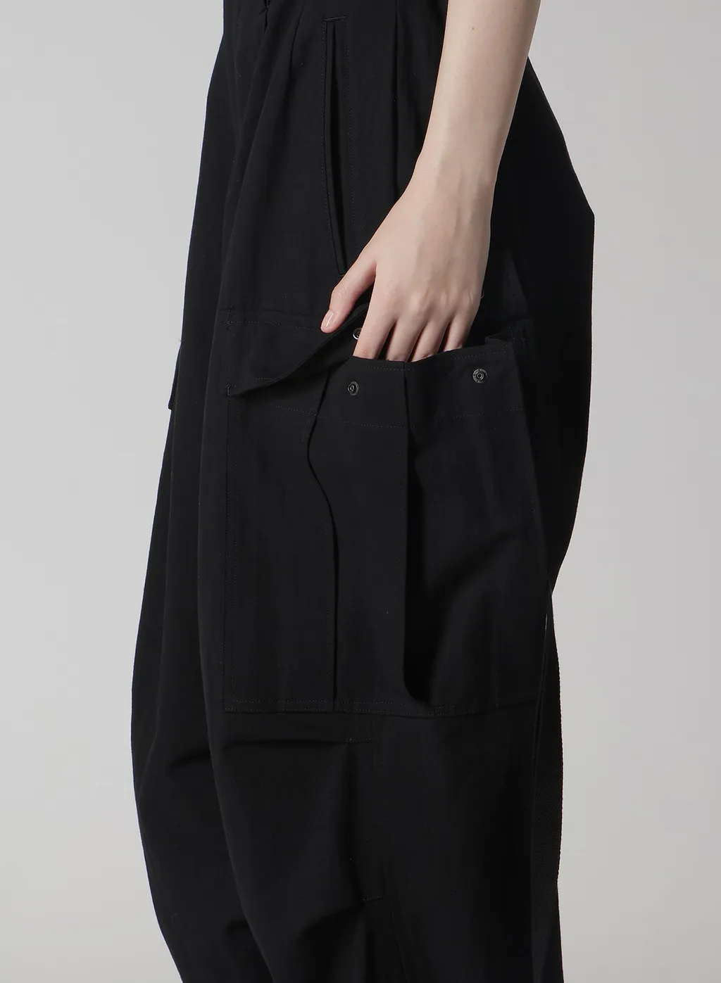 Cotton Twill Cargo Pants
