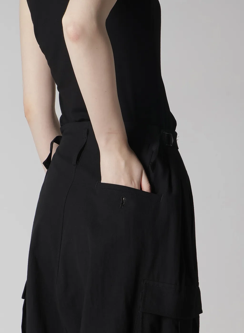 Cotton Twill Cargo Pants