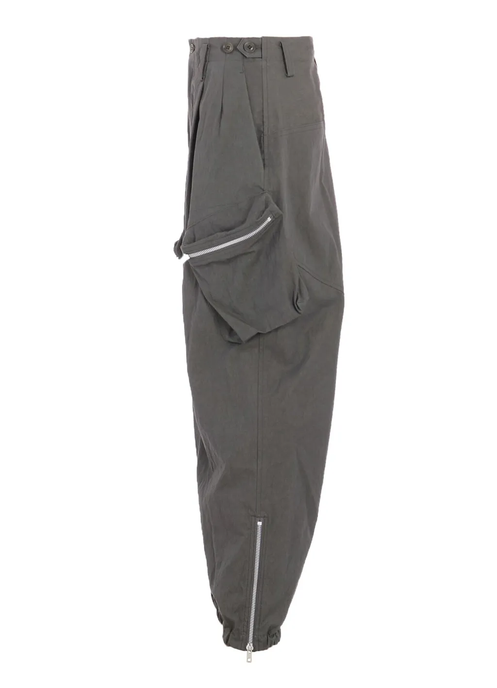 C/Ny Gabardine Zip Pocket Pants