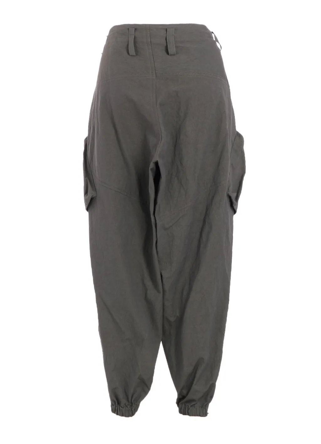 C/Ny Gabardine Zip Pocket Pants