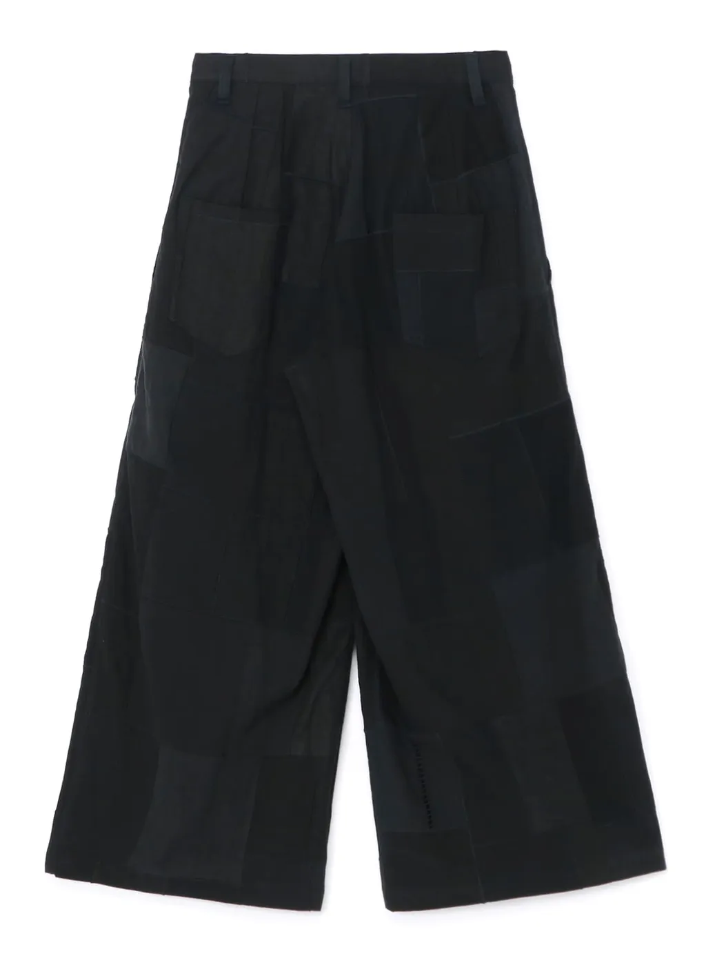 [Y’S Khadi Collection]Patchwork Tuck Wide Pants