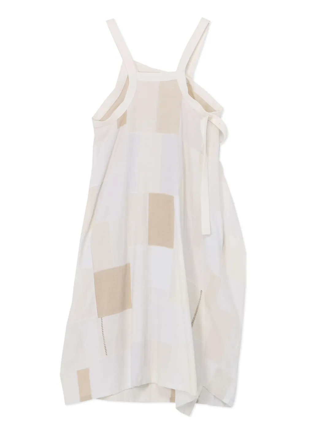 [Y’S Khadi Collection]Patchwork Sleeveless Dress