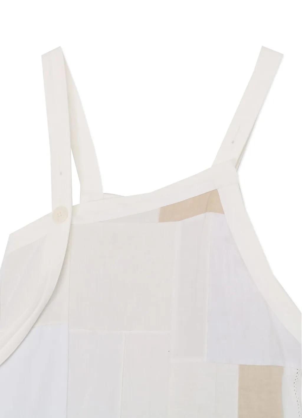 [Y’S Khadi Collection]Patchwork Sleeveless Dress