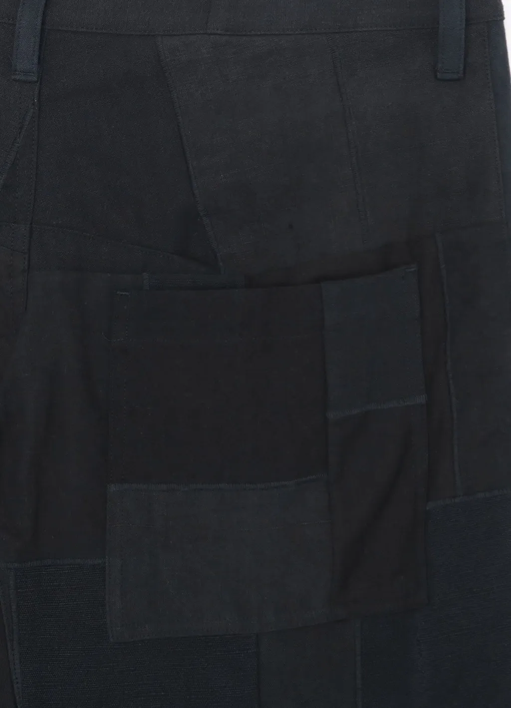 [Y’S Khadi Collection]Patchwork Wide Pants