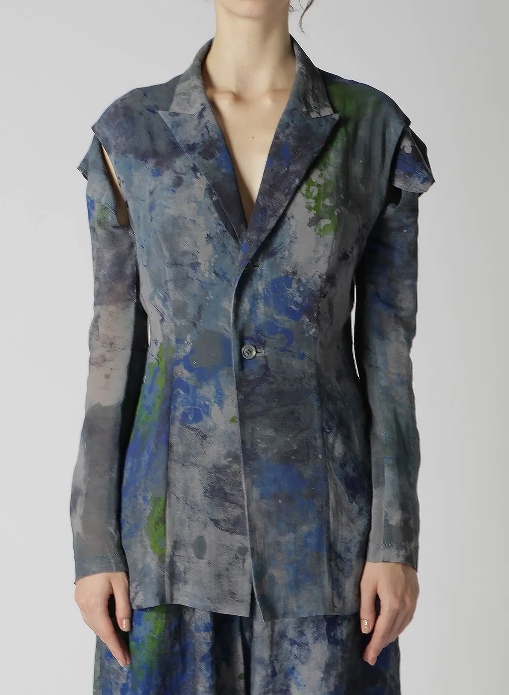 Paint Design Sleeve Hang Cloth Jacket