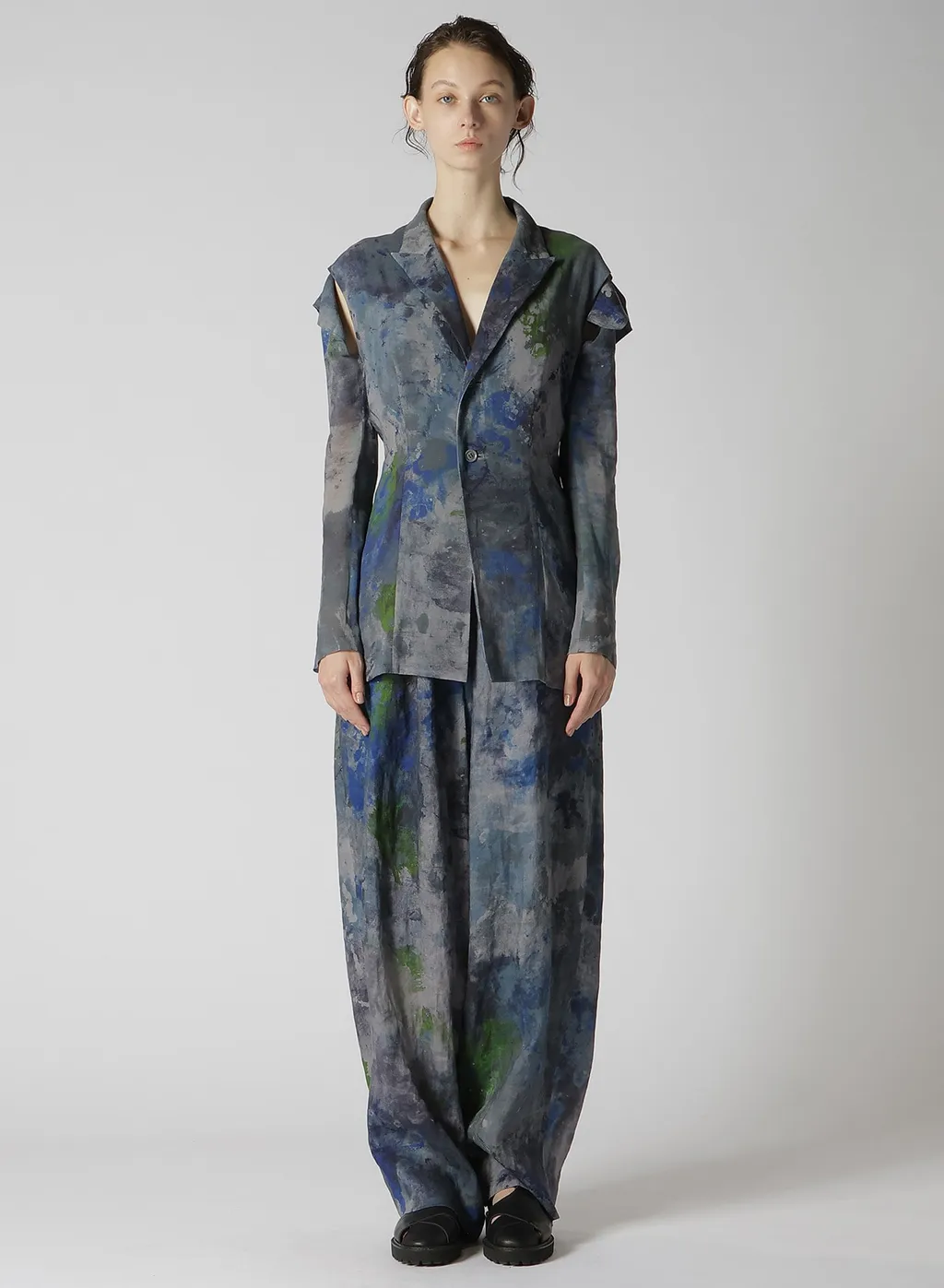 Paint Design Sleeve Hang Cloth Jacket