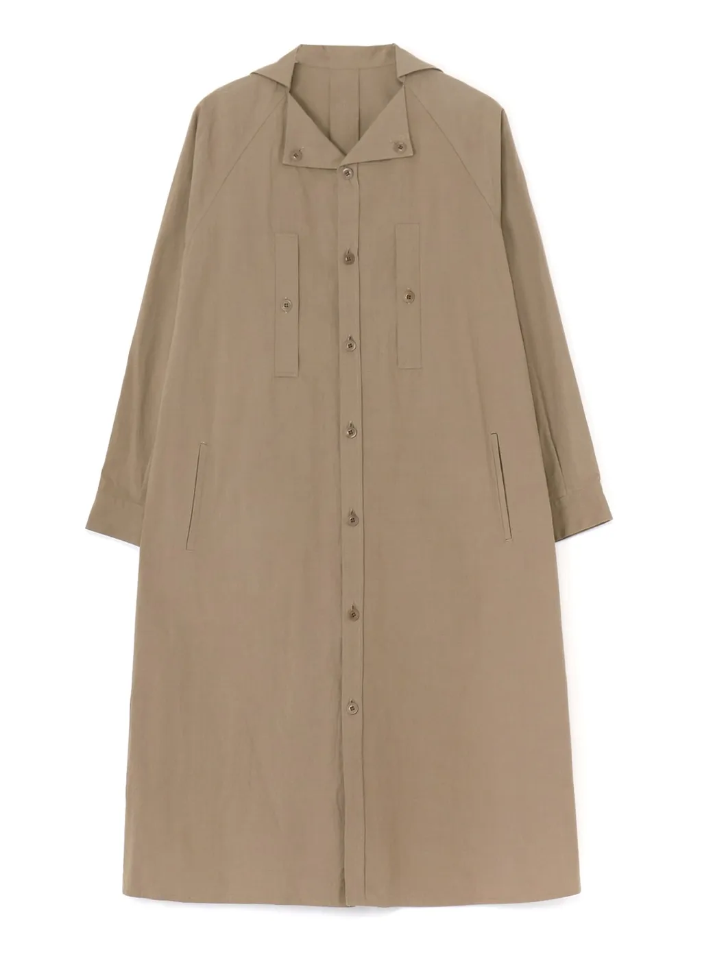 Light Twill Cotton Long Sleeve Dress