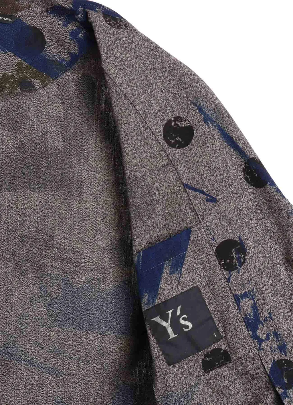 Heather Polka Dot Work Jacket