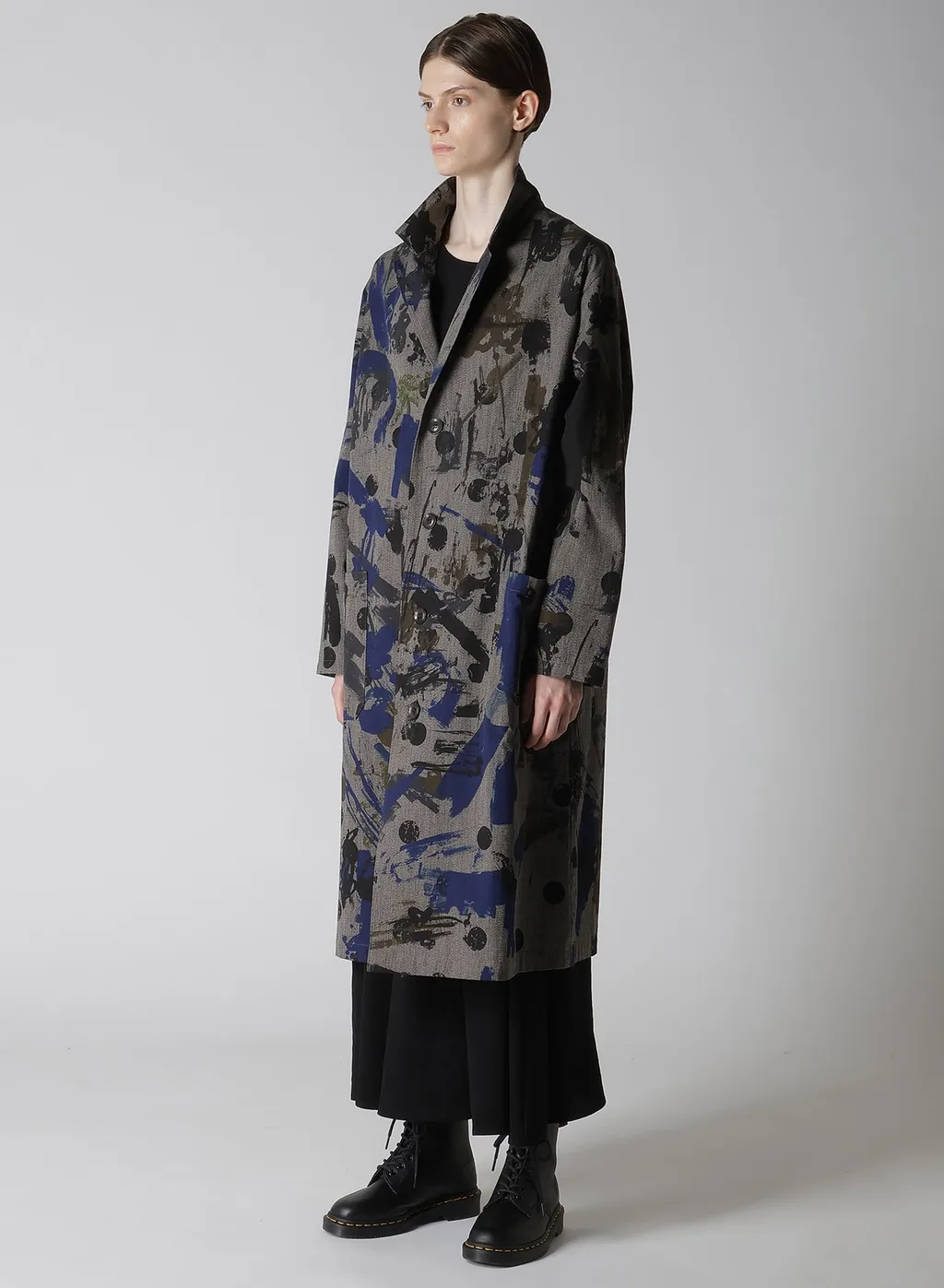 Heather Polka Dot Work Jacket