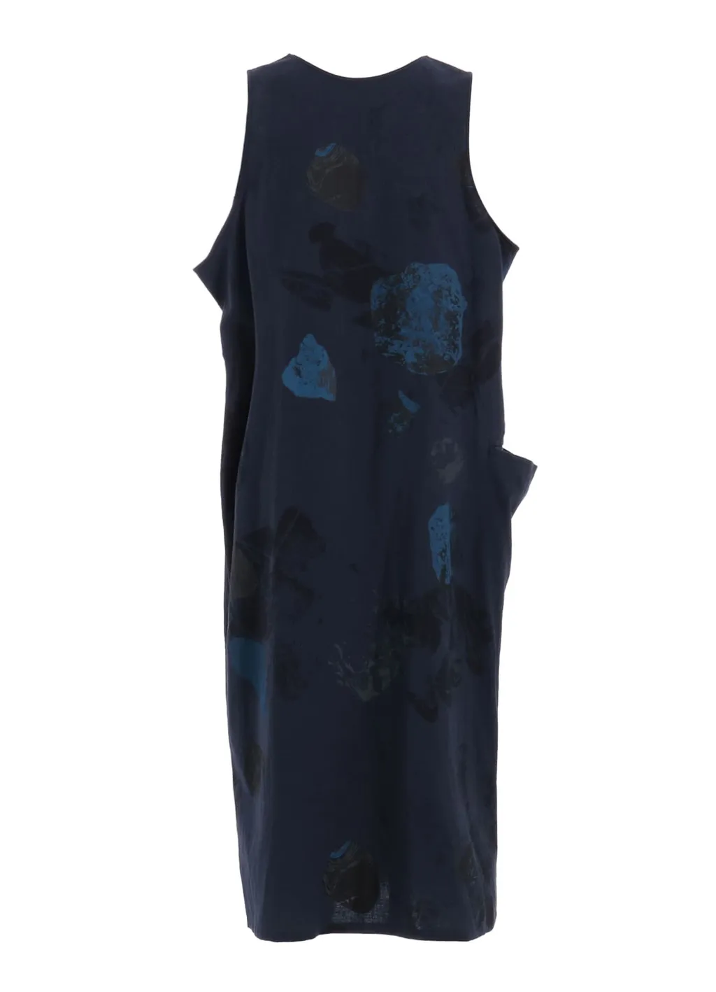 C/L Poplin Stone Design Sleeveless Dress