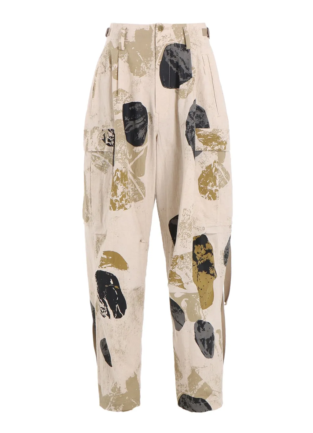 C/L Poplin Stone Design Cargo Pants