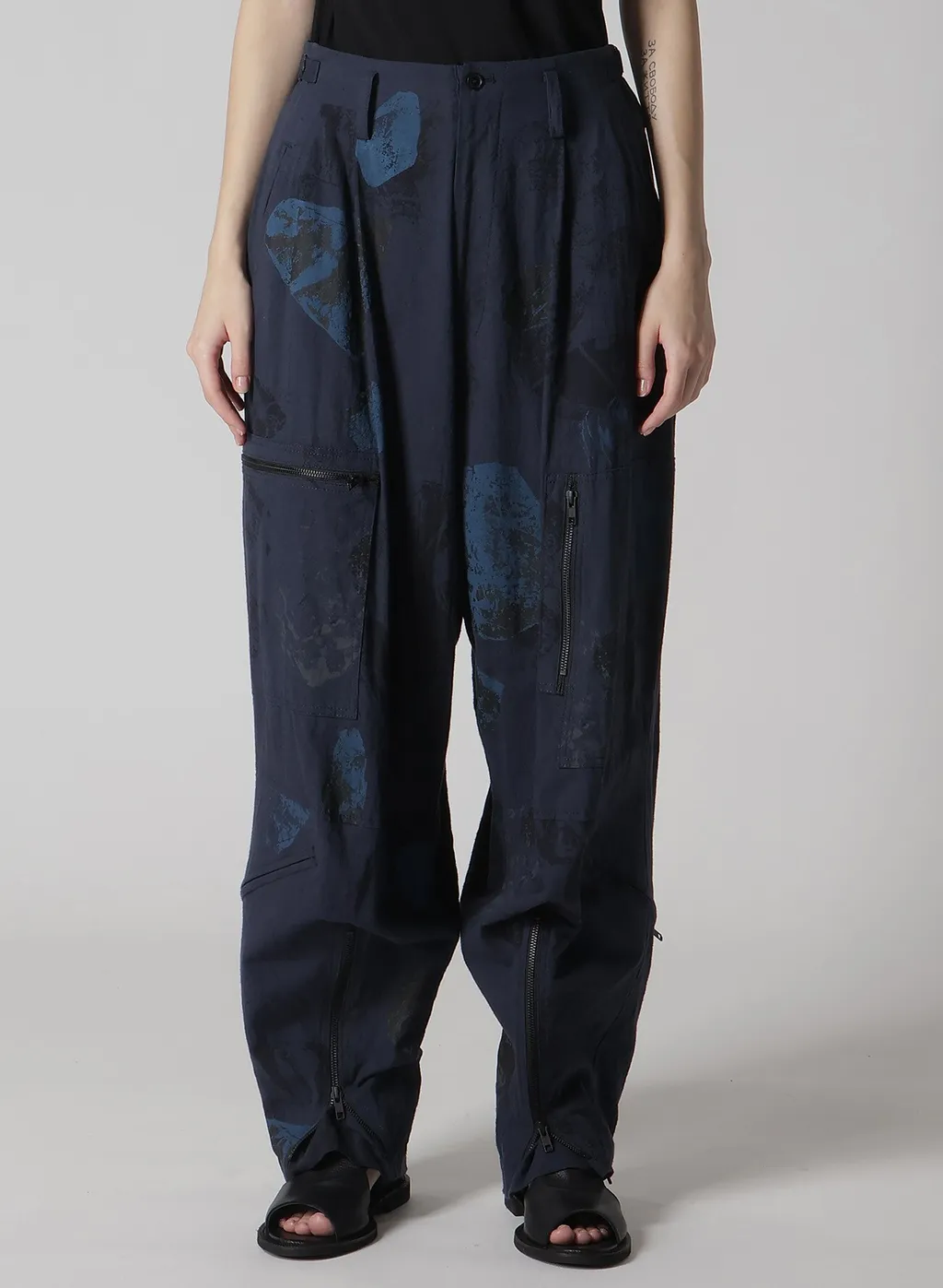 C/L Poplin Stone Design Flight Pants