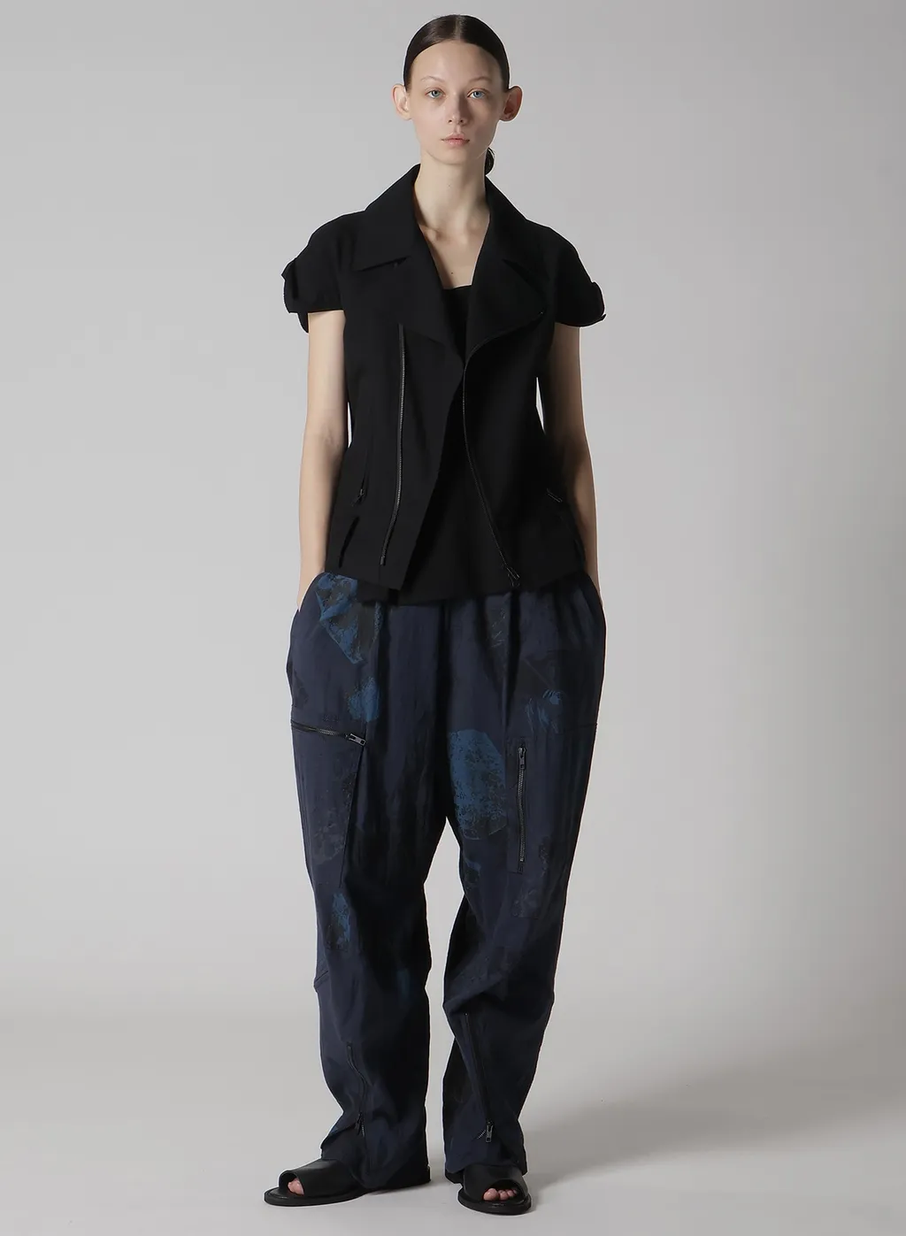 C/L Poplin Stone Design Flight Pants