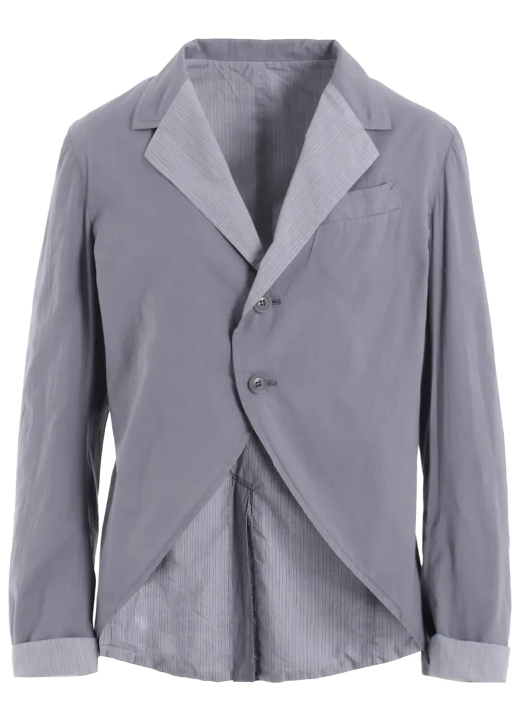 Cotton Lawn Garment Dye Swllowtail Jacket