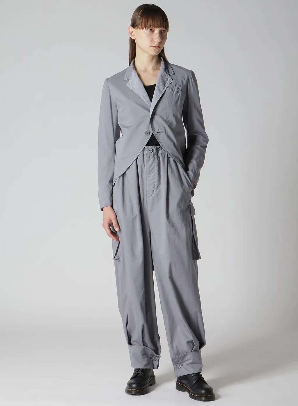 Cotton Lawn Garment Dye Swllowtail Jacket