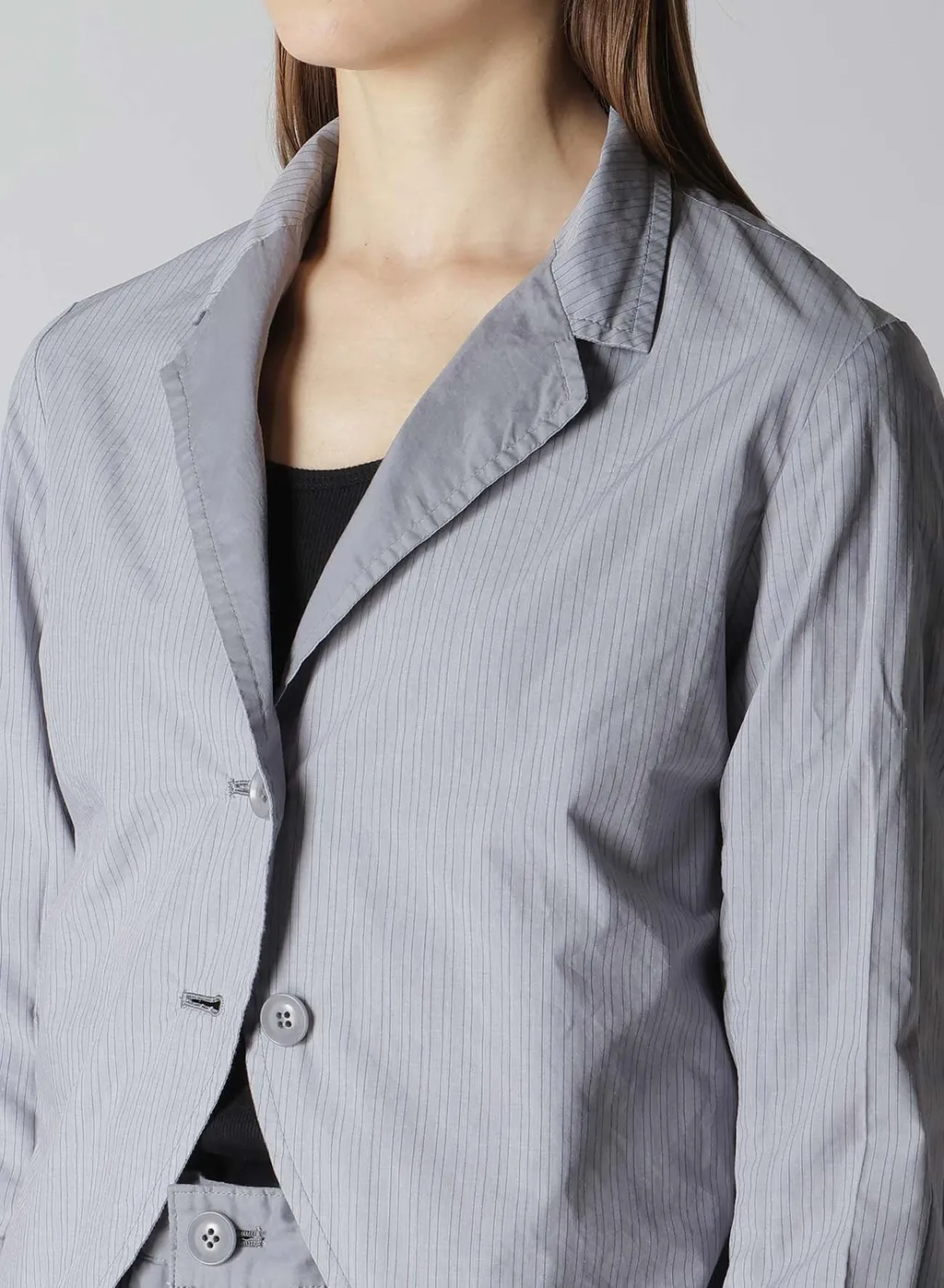 Cotton Lawn Garment Dye Swllowtail Jacket
