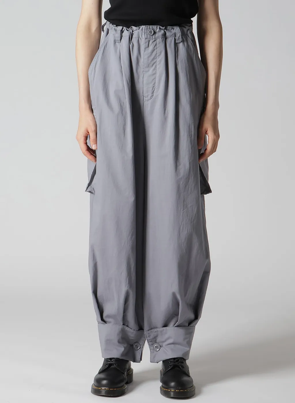 Cotton Lawn Garment Dye Khem Cuffs Cargo Pants