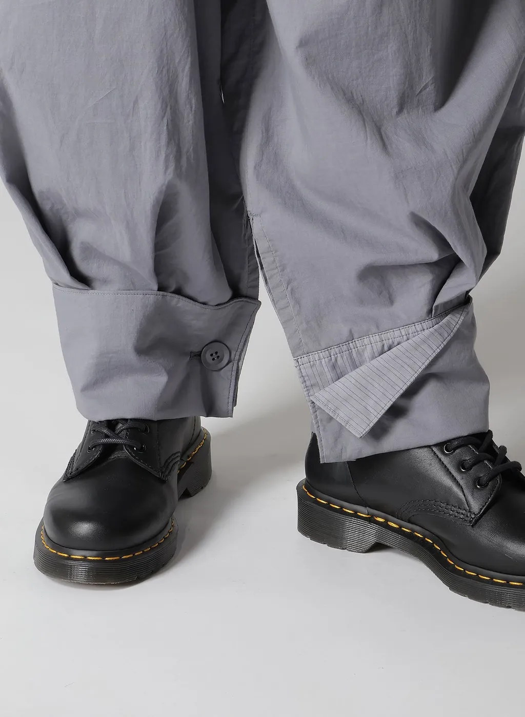 Cotton Lawn Garment Dye Khem Cuffs Cargo Pants