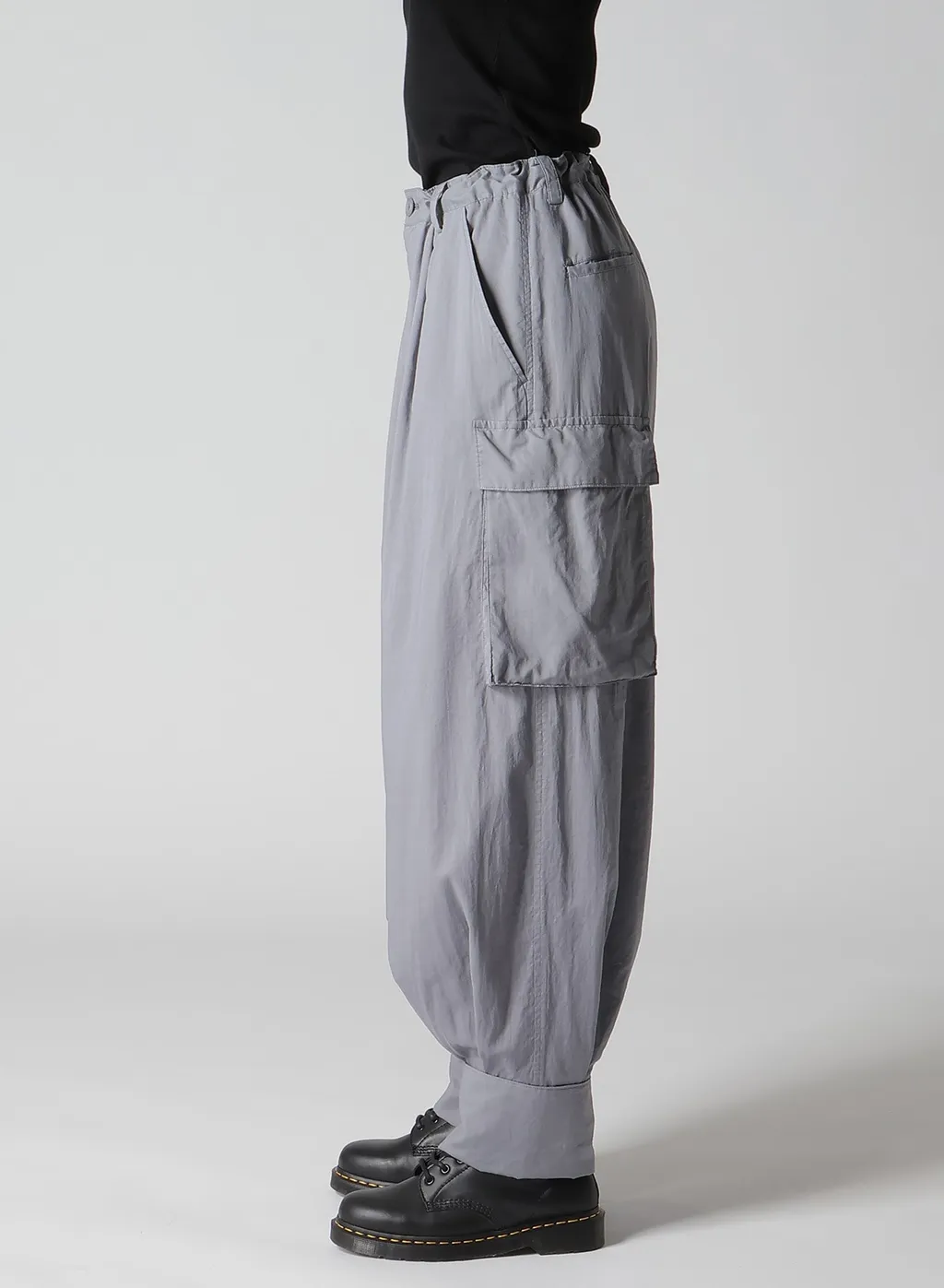 Cotton Lawn Garment Dye Khem Cuffs Cargo Pants