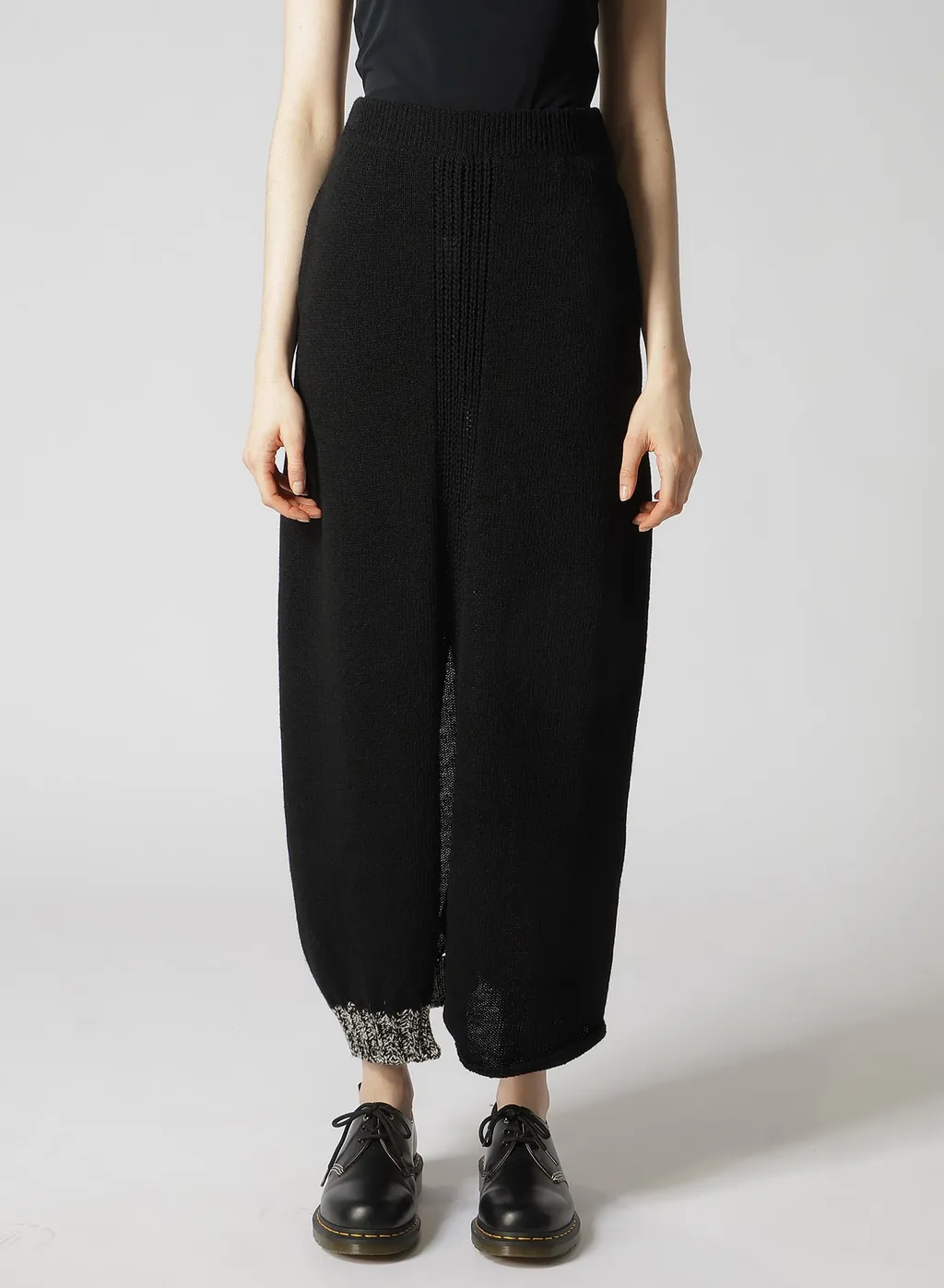 Shetland Flare Knit Skirt