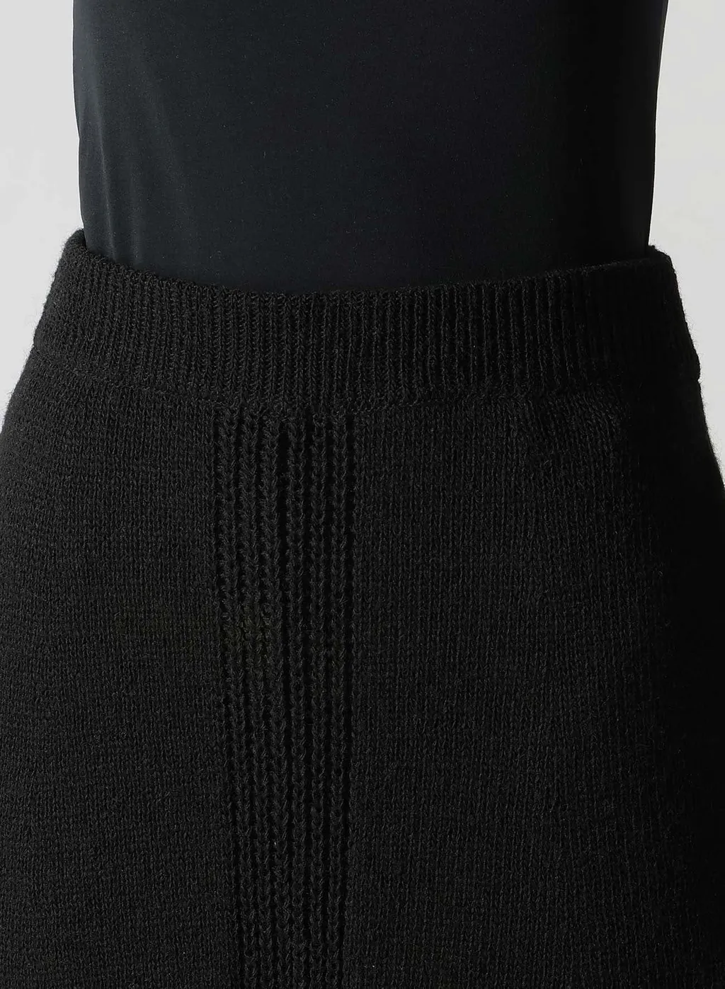 Shetland Flare Knit Skirt