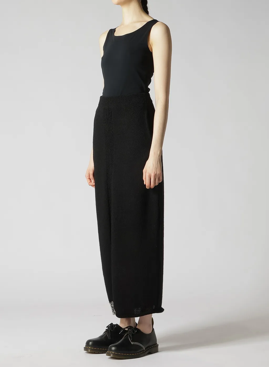 Shetland Flare Knit Skirt