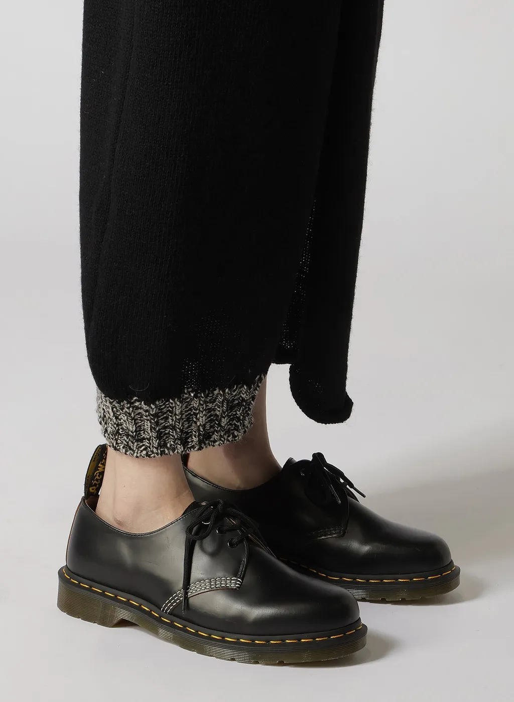 Shetland Flare Knit Skirt