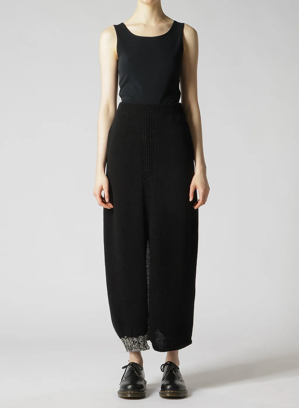 Shetland Flare Knit Skirt