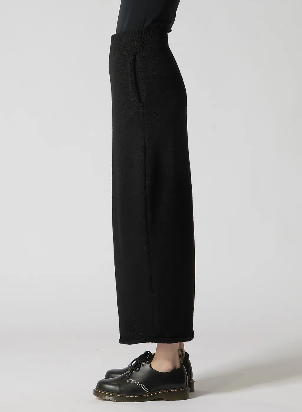 Shetland Flare Knit Skirt